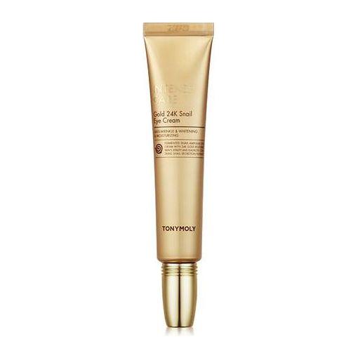 TONYMOLY INTENSE CARE Gold 24K Snail Eye Cream 30ml - Glam Global UK