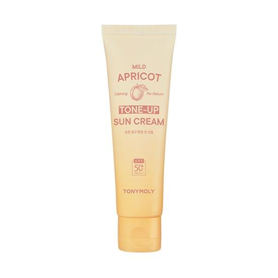 TONYMOLY Mild Apricot Tone Up Sun Cream SPF50+ PA++++ 50ml - Glam Global UK