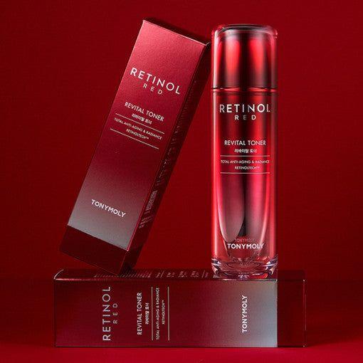 TONYMOLY Red Retinol Revital Toner 120ml - Glam Global UK