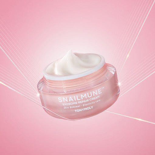 TONYMOLY Snailmune Exosome Repair Cream 50ml+20ml - Glam Global UK