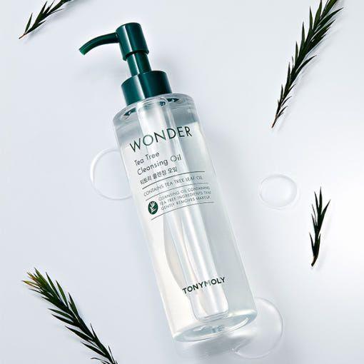 TONYMOLY Wonder Tea Tree Cleansing Oil 200ml - Glam Global UKTONYMOLY