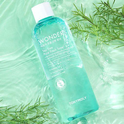 TONYMOLY Wonder Tea Tree Pore Fresh Toner 500ml - Glam Global UKTONYMOLY