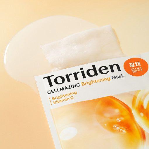 Torriden Cellmazing Vita C Brightening Mask Sheet 26ml X 10ea - Glam Global UKTorriden