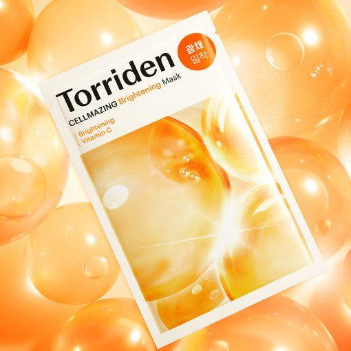 Torriden Cellmazing Vita C Brightening Mask Sheet 26ml X 10ea - Glam Global UKTorriden