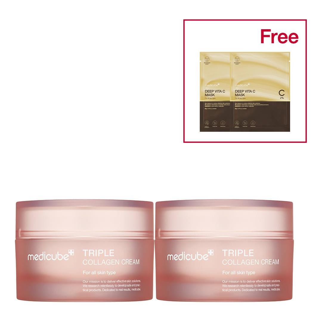 Medicube Triple Collagen Cream - 50ml - Glam Global UKMedicube