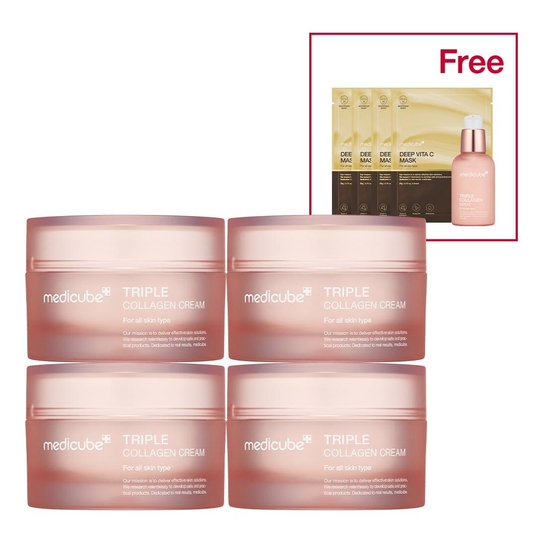 Medicube Triple Collagen Cream - 50ml - Glam Global UKMedicube