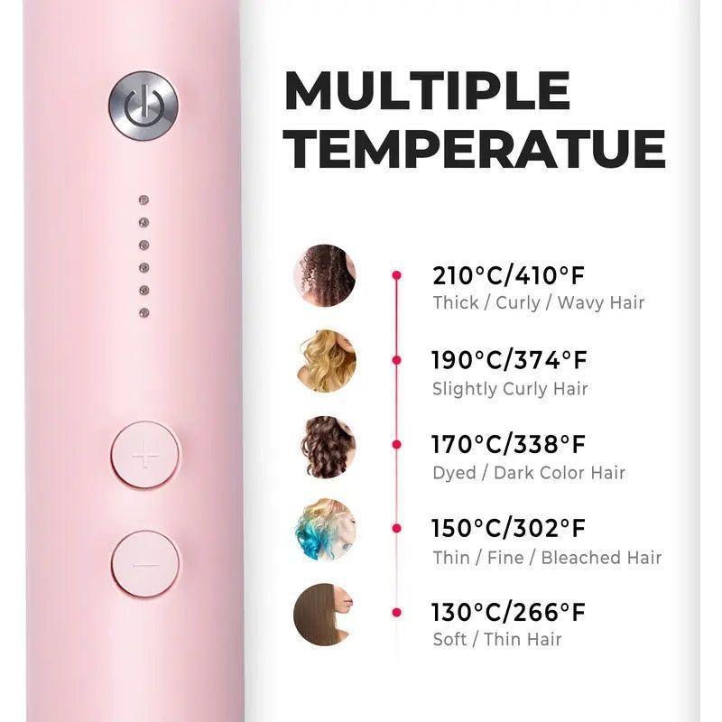 TYMO RING Pink - Ultimate Hair Straightener Comb - Glam Global UKTymo