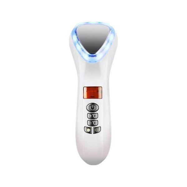 Ultrasonic Cryotherapy LED Hot Cold Hammer Facial Lifting Vibration Massager - Glam Global UKGlam Global UK