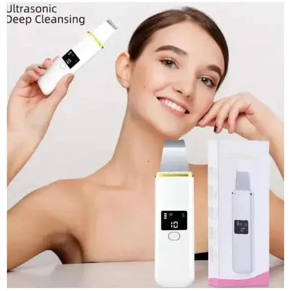 Ultrasonic Deep Skin Scrubber Revitalize Your Skin with Advanced Ultrasonic Technology - Glam Global UKGlam Global UK
