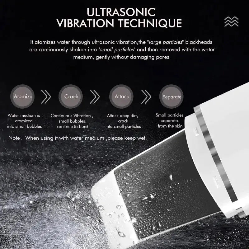 Ultrasonic Facial Device - Glam Global UK