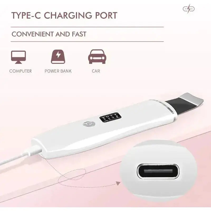 Ultrasonic Facial Device - Glam Global UK