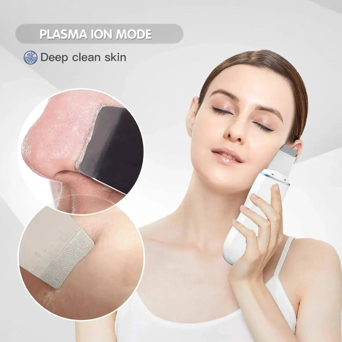 Ultrasonic Skin Scrubber - Glam Global UK