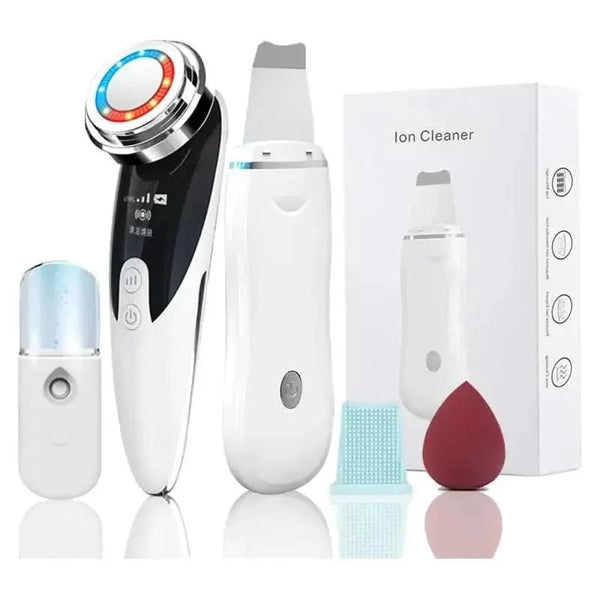 Ultrasonic Skin Scrubber – The Ultimate Solution for Radiant, Flawless Skin - Glam Global UKGlam Global UK