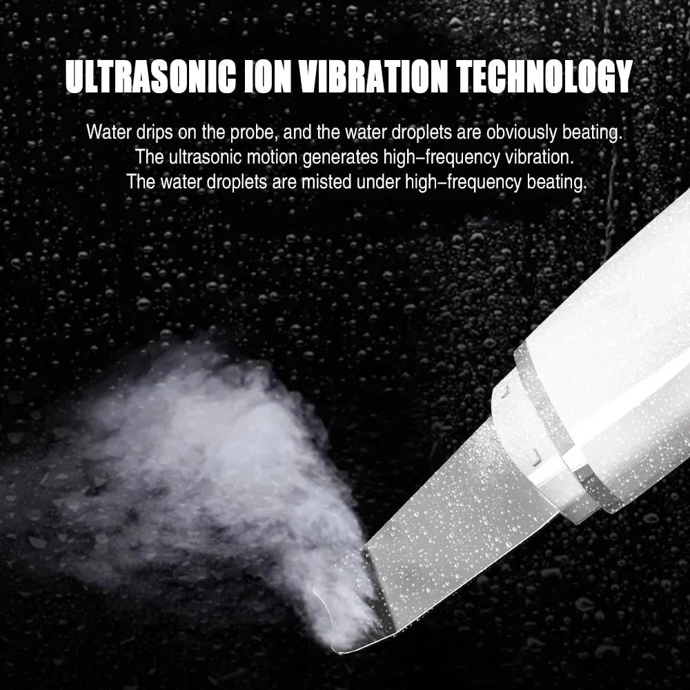 Ultrasonic Skin Scrubber - Glam Global UK