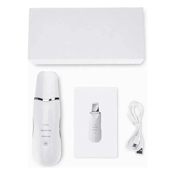 Ultrasonic Skin Scrubber Cleanser - Glam Global UKGlam Global UK