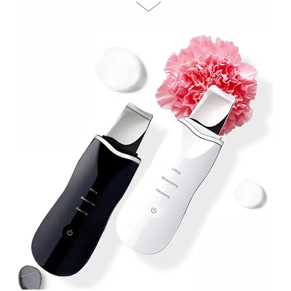 Ultrasonic Skin Scrubber Cleanser - Glam Global UK