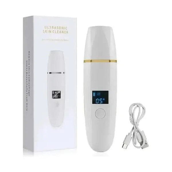 Ultrasonic Skin Scrubber: Professional Facial Cleansing Device - Glam Global UKGlam Global UK