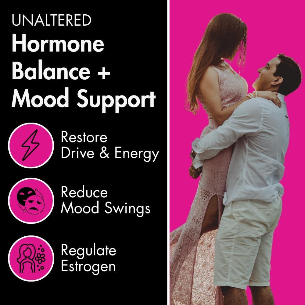 Unaltered Hormone Balance & Mood Support for Women - 90 Ct - Glam Global UK
