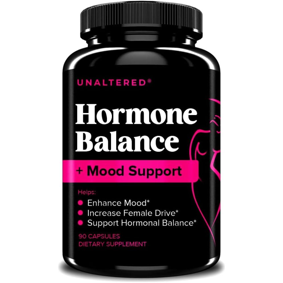 Unaltered Hormone Balance & Mood Support for Women - 90 Ct - Glam Global UK