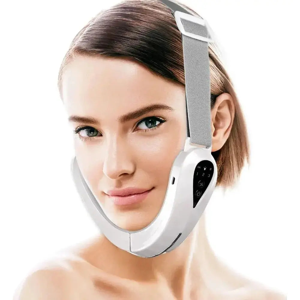 V Face Lifting Massager Double Chin Remover - Glam Global UK