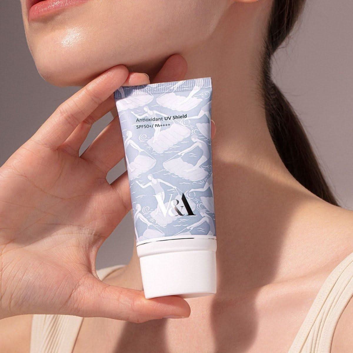 V&A BEAUTY Antioxidant UV Shield 50ml - Glam Global UKV&A BEAUTY