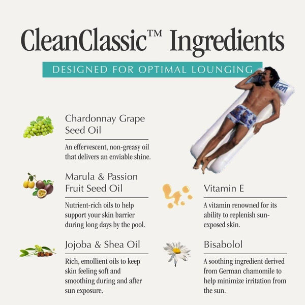 Vacation Chardonnay Sun Oil SPF 30 + Air Freshener Bundle - 150ml - Glam Global UKVacation