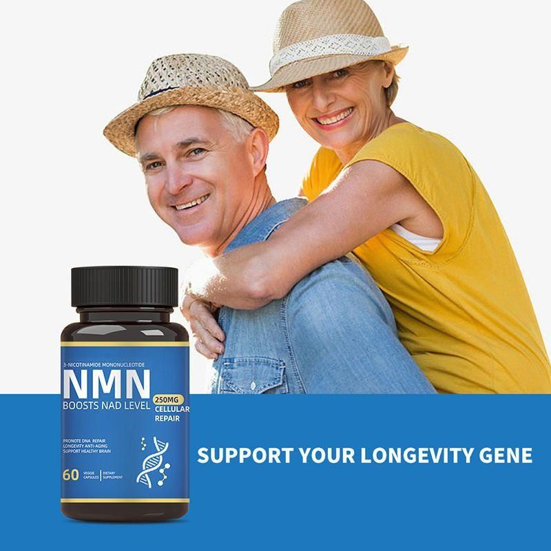 VGD NMN Anti - Aging Capsules with Resveratrol and Nicotinamide Mononucleotide - 60 Capsules - Glam Global UK