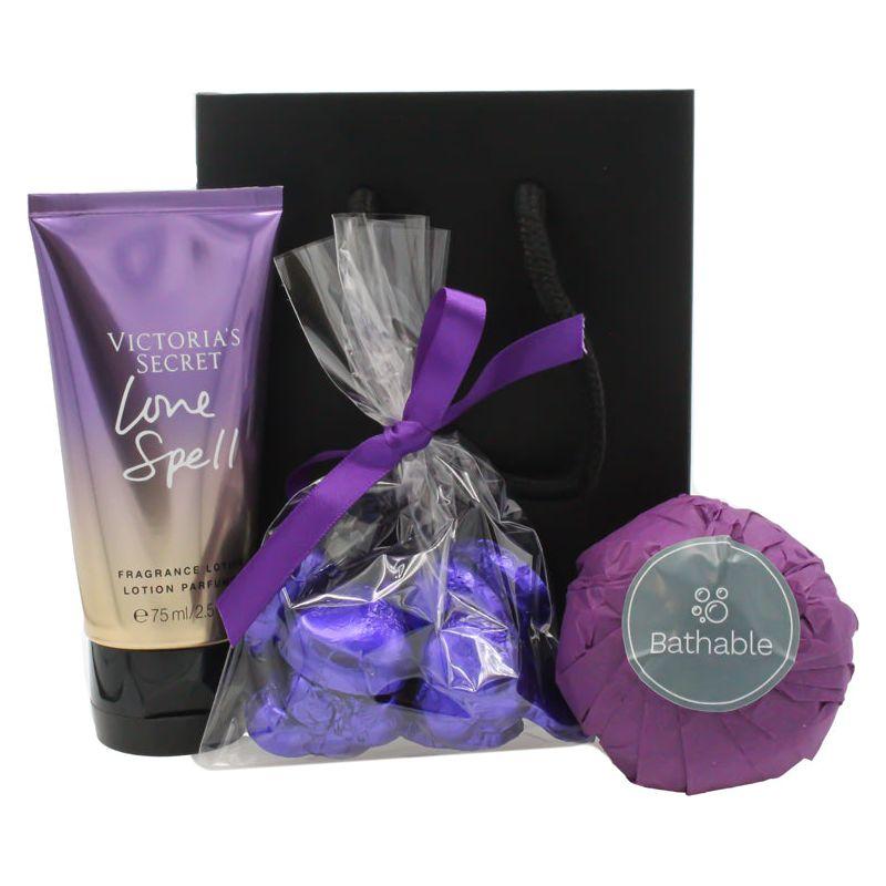 Victoria's Secret Body Lotion & Bath Bomb Gift Set - Glam Global UK