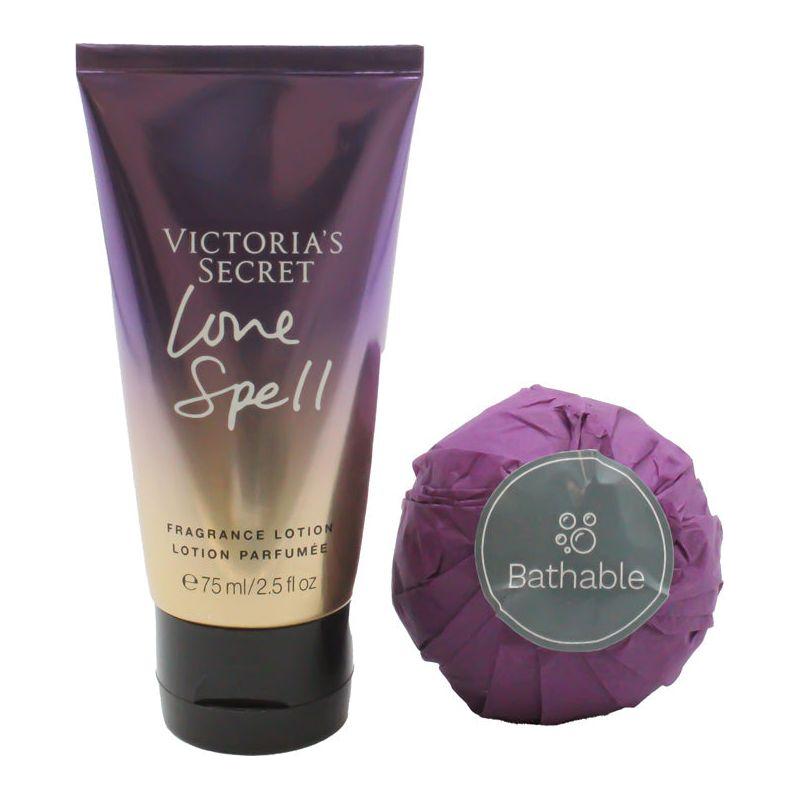 Victoria's Secret Body Lotion & Bath Bomb Gift Set - Glam Global UK