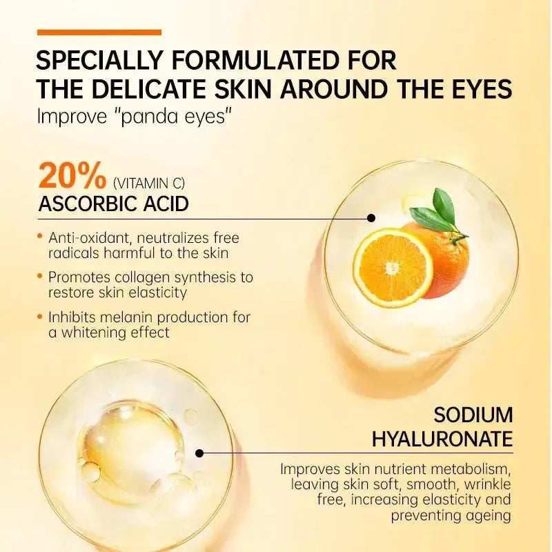 Vitamin C Brightening Eye Cream - Glam Global UK