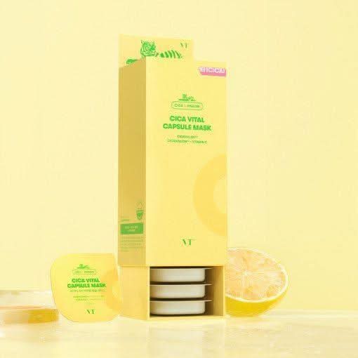 VT Cica Vital Capsule Mask Set (7.5g x 10EA) - Glam Global UKVT