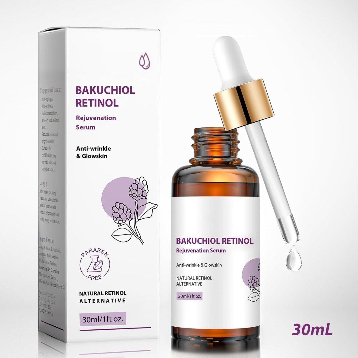 Wanban Bakuchiol Retinol Rejuvenation Serum - 2 Piece Set (30ml each) - Glam Global UK