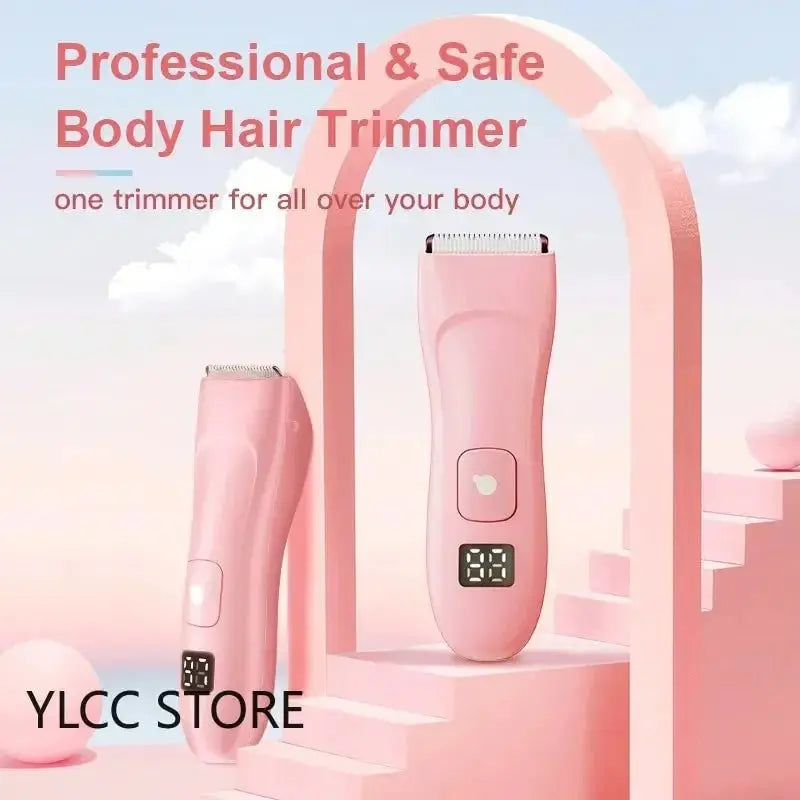 Waterproof Electric Hair Removal Shaver - Glam Global UK