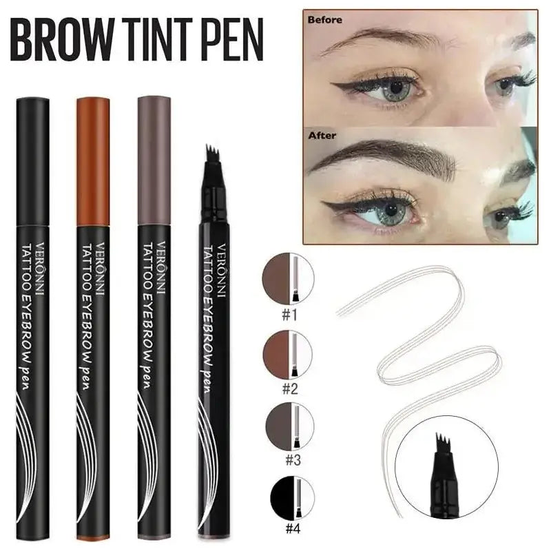 Waterproof Microblading Eyebrow Tattoo Pen - Glam Global UK