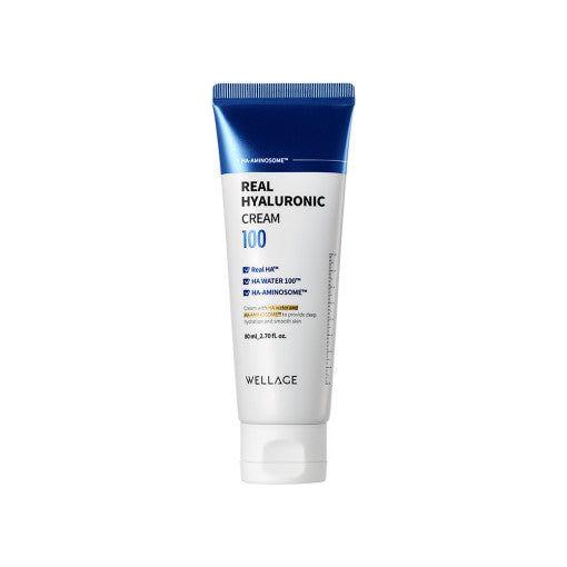 WELLAGE Real Hyaluronic 100 Cream 50ml - Glam Global UK