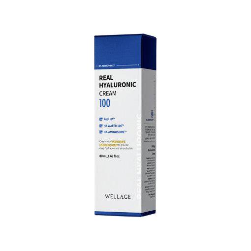 WELLAGE Real Hyaluronic 100 Cream 50ml - Glam Global UK