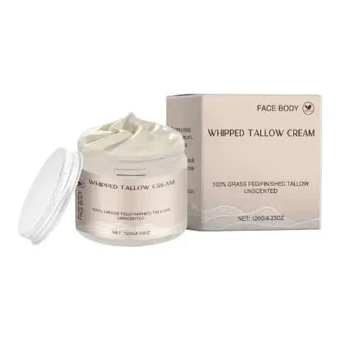 100% Natural Whipped Tallow Cream - 120ml - Glam Global UKFace Body