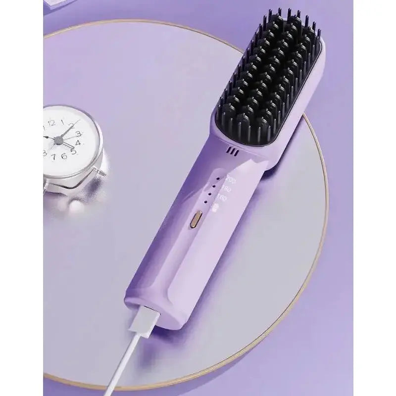 Wireless Hair Straightener Comb - Glam Global UK