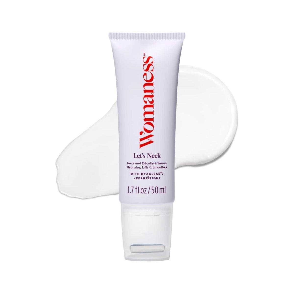 Womaness Let's Neck Firming and Tightening Neck Serum - 50ml - Glam Global UK