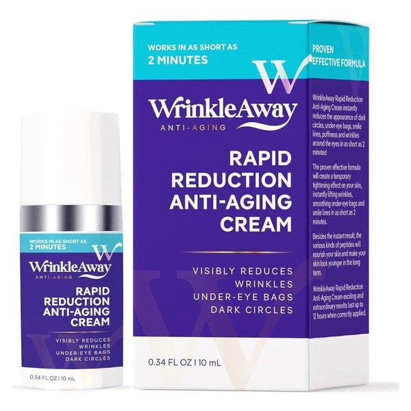Wrinkle Away Rapid Reduction Anti - Aging Cream Instant Result in 2 Minutes - 10ml - Glam Global UKWrinkle Away