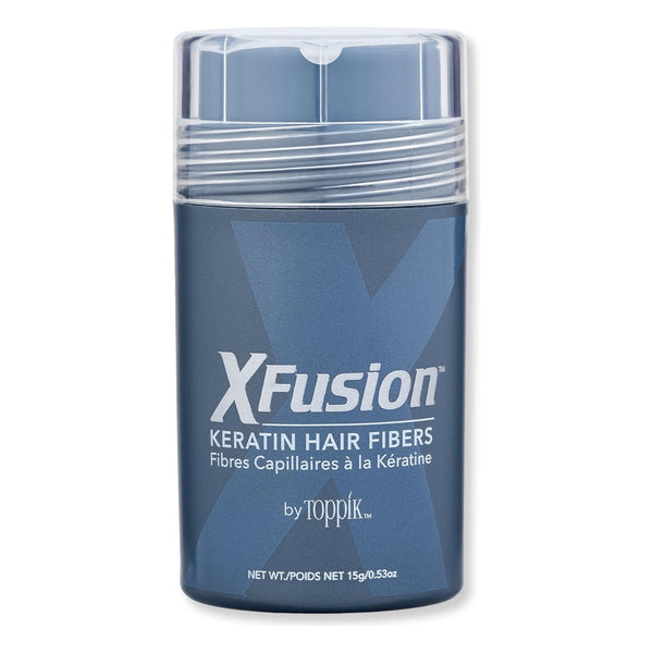 XFusion Keratin Hair Fibers – White 15g | Instantly Fuller, Thicker-Looking Hair