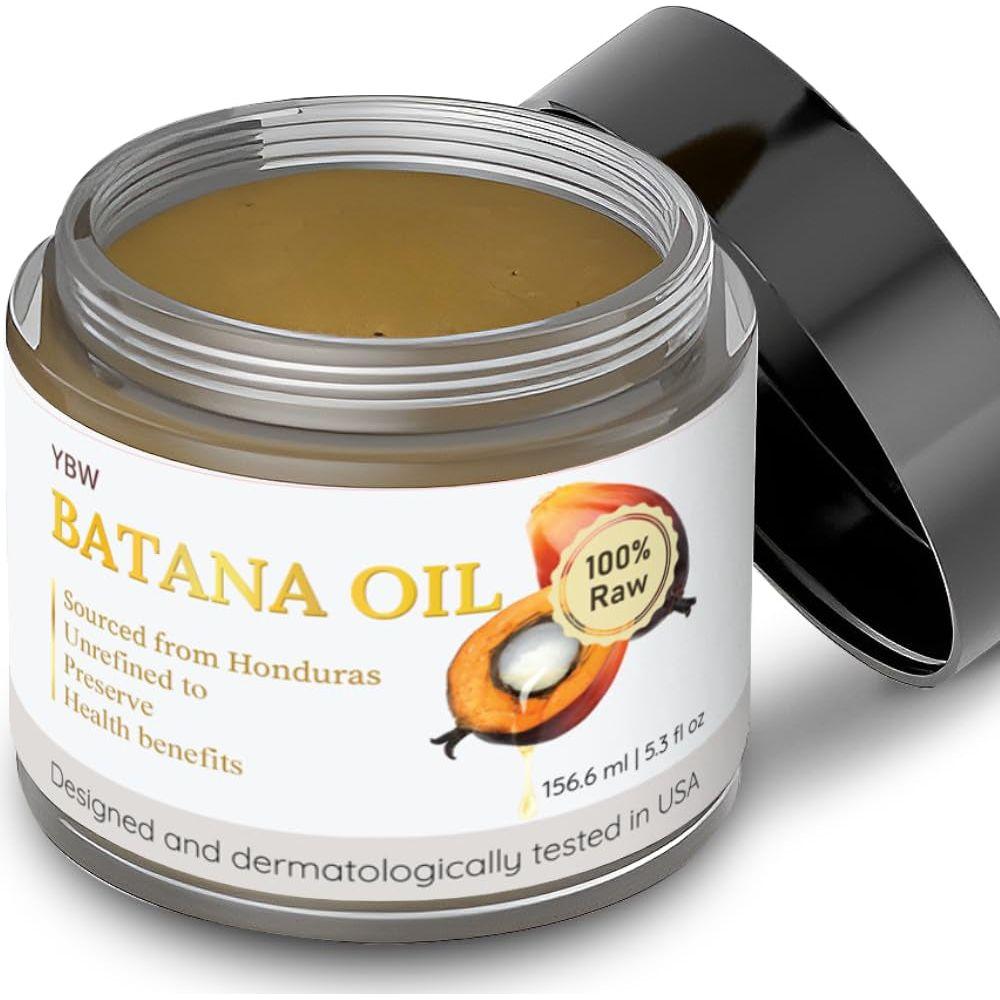 YBW 100% Raw Batana Oil 5.3 fl oz - 156.6 ml - Glam Global UK