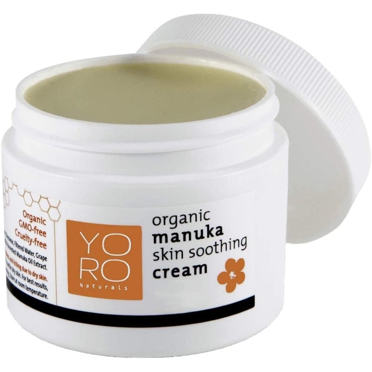 Yo Ro Organic Manuka Skin Soothing Cream - 60ml - Glam Global UK