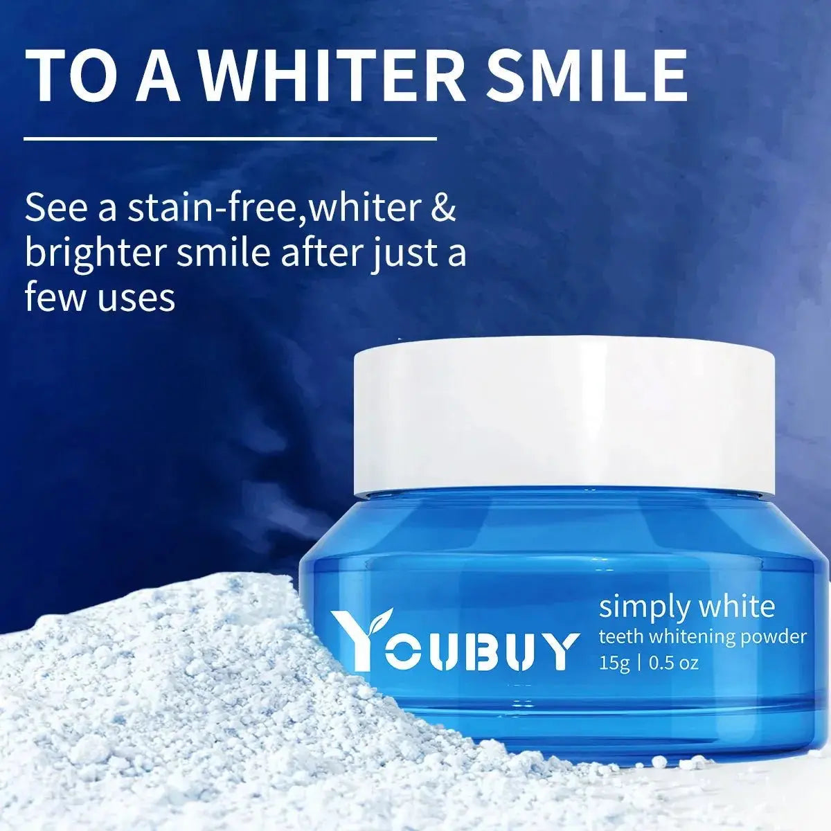 YOUBUY Teeth Whitening Powder - Glam Global UK