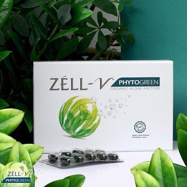 ZELL - V Phytogreen Blue Green Algae Cytokine （30 capsules） - Glam Global UK