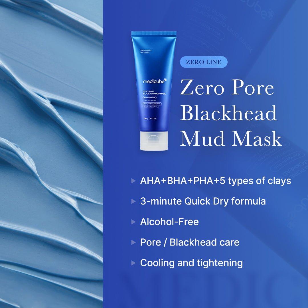 Zero Pore Blackhead Mud Mask - Glam Global UK