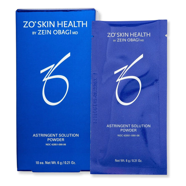 ZO Skin Health Astringent Solution Powder – 10 Count | Soothing Relief for Irritated Skin