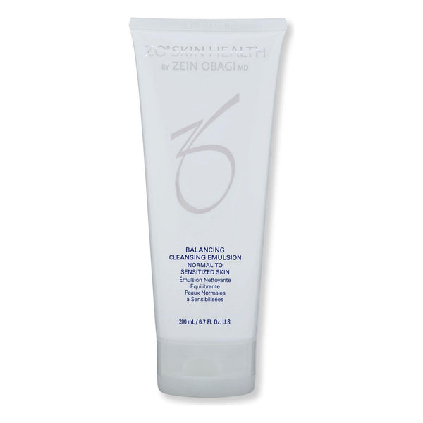 ZO Skin Health Balancing Cleansing Emulsion – 200ml | Gel-to-Milk Cleanser for Sensitized Skin