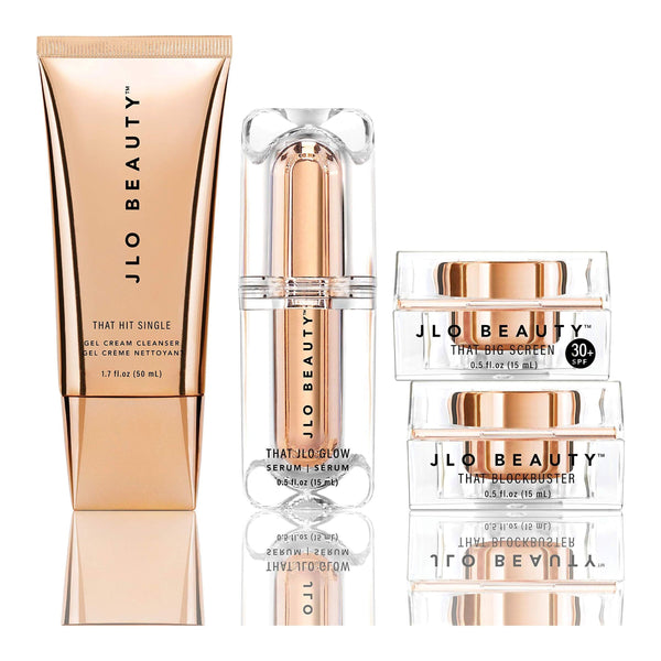 JLO BEAUTY That JLo Essentials Kit | Includes Serum, Cleanser, Cream and Broad Spectrum SPF - Glam Global UKJLo Beauty