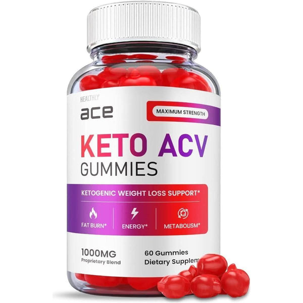 Ace Keto ACV Gummies - Official Formula - 60 Gummies - Glam Global UKAce